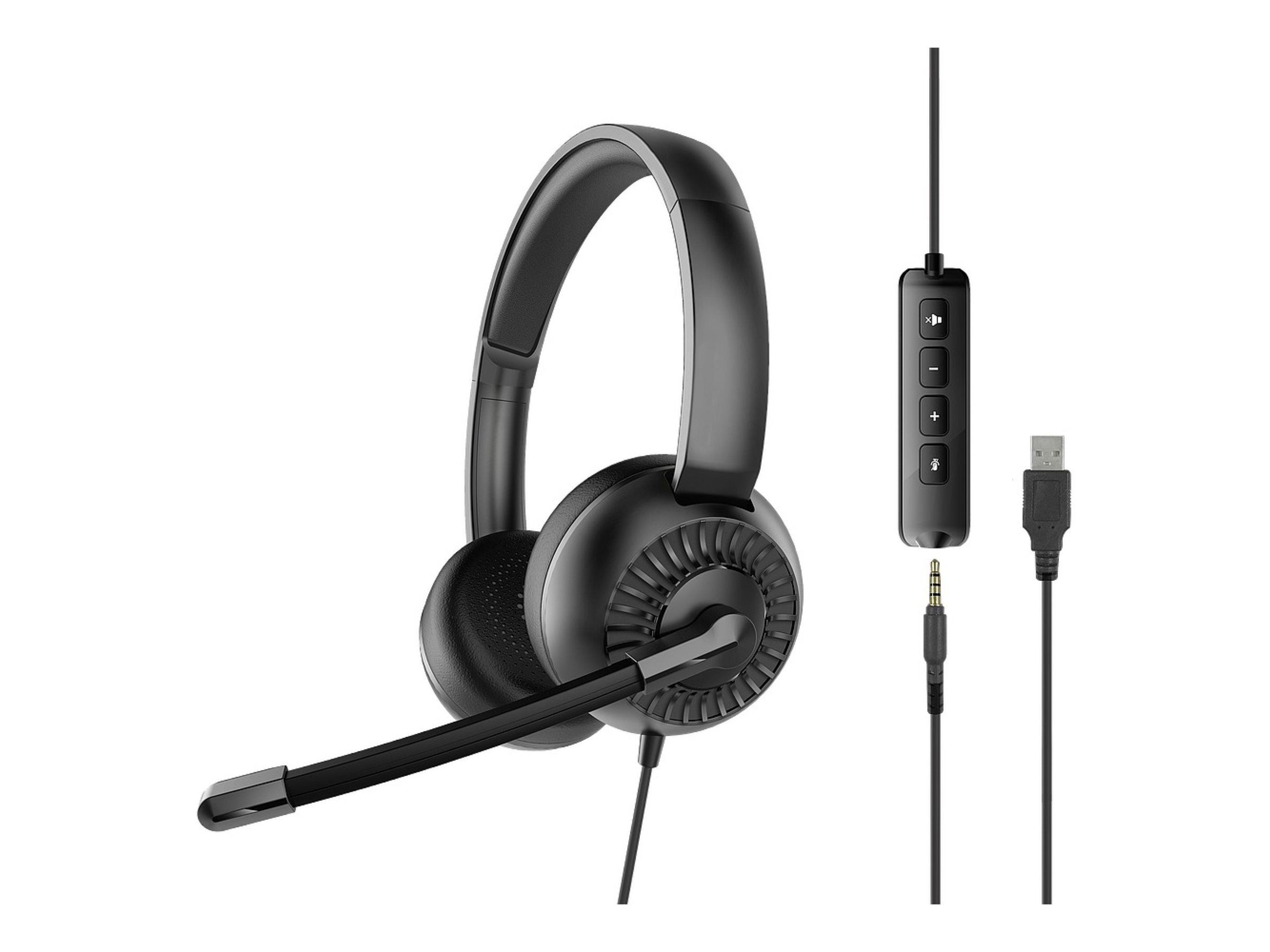 SPEEDLINK METIS Kablet Høretelefoner Sort