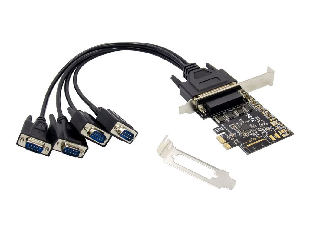 Conceptronic - serial adapter - PCIe 2.0 - RS-232 x 4