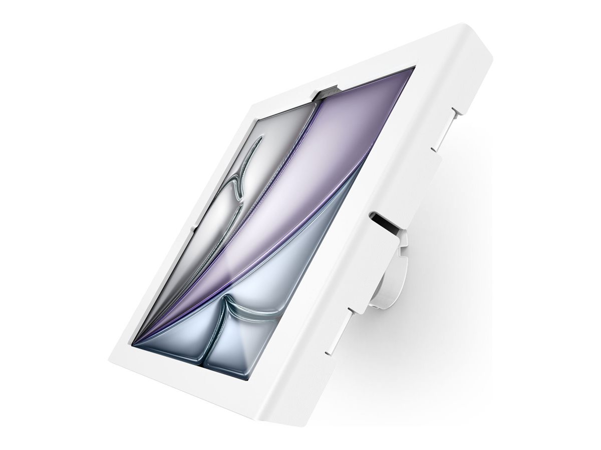 Compulocks iPad Air M2 & M3 13" Apex Enclosure Tilting Wall Mount - White Tablet Indelukke