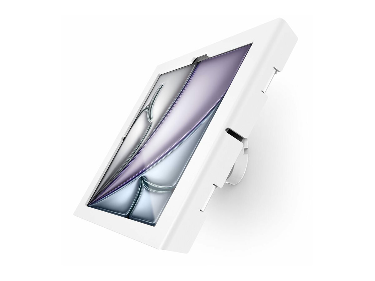 Compulocks iPad Air M2 & M3 13" Apex Enclosure Tilting Wall Mount - White Tablet Indelukke