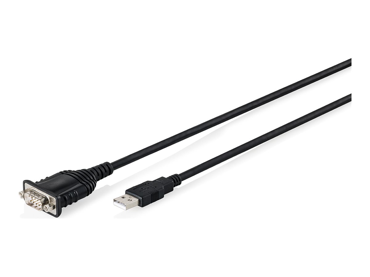 Digitus Usb To Serial Cable 1.8m 1.8m Usb-a Db9 Sort