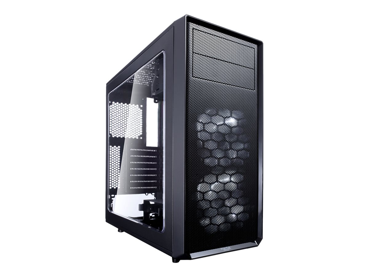 Fractal Design Focus G - Black - Kabinet - Miditower - Sort