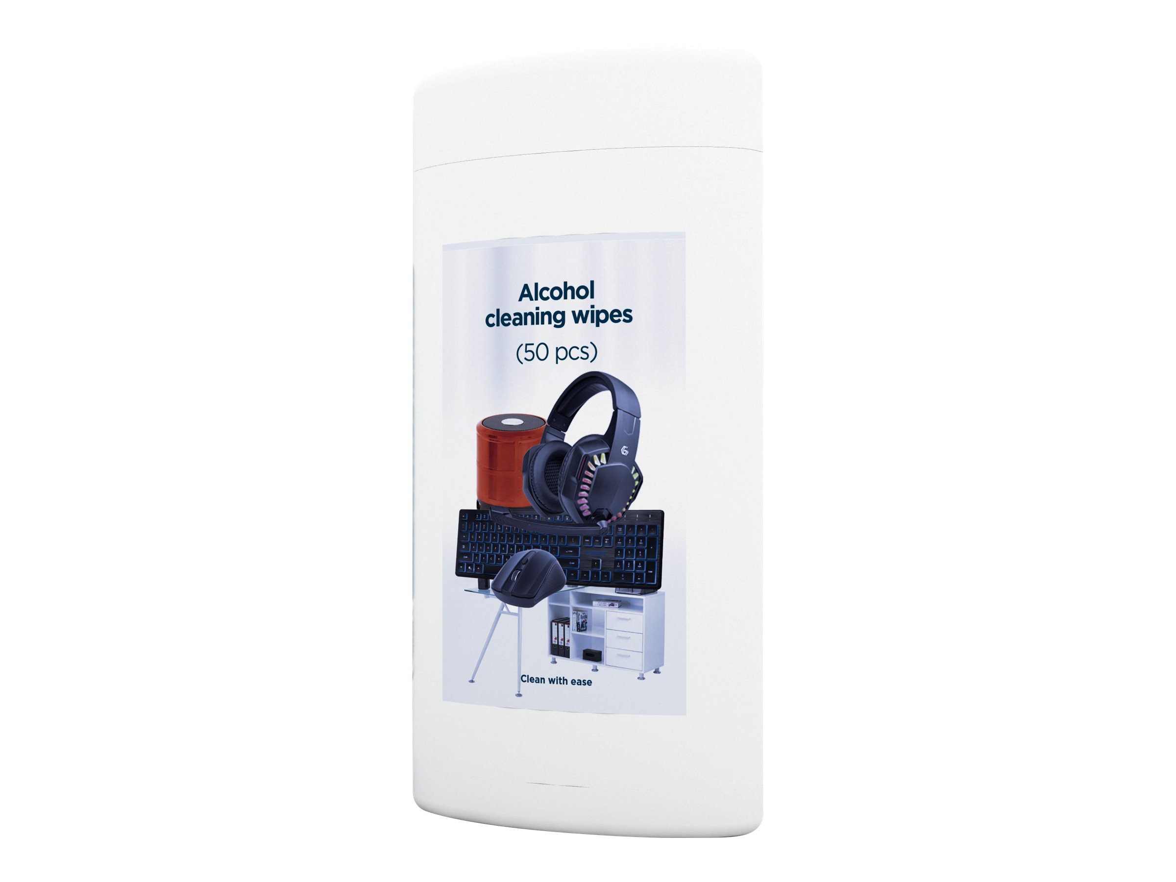 Gembird - cleaning wipes - microfibre - 50 sheets