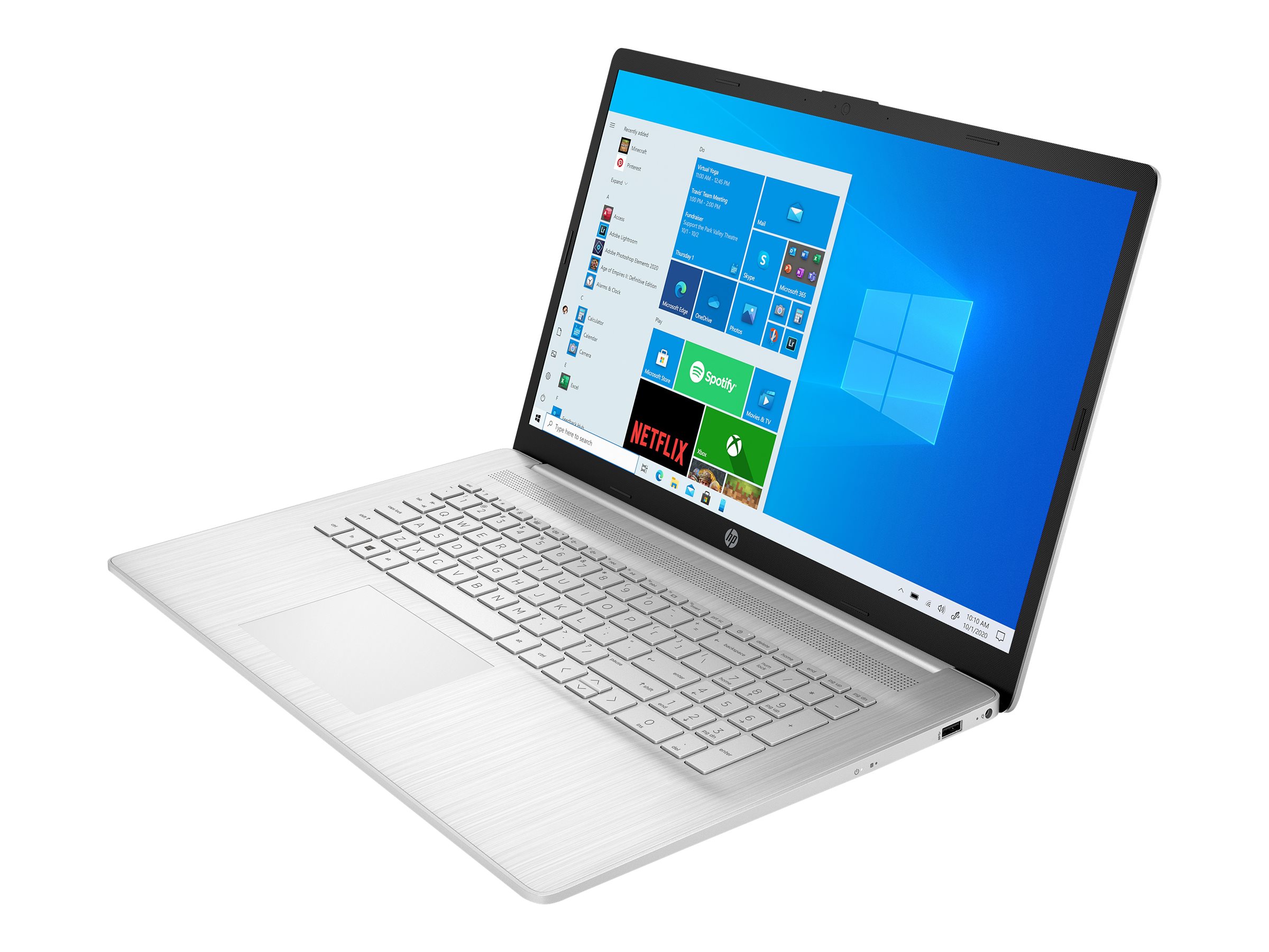 HP Laptop 17-cn0055ng 17.3" I5-1135G7 8GB 512GB Intel Iris Xe Graphics Windows 10 Home 64-bit billede