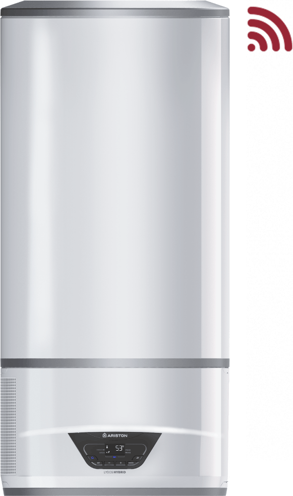 Ariston LYDOS HYBRID WI-FI 80 Horisontal/vertikal Hybrid (brændstoftank og ingen brændstoftank) kombinations-kedelsystem Hvid