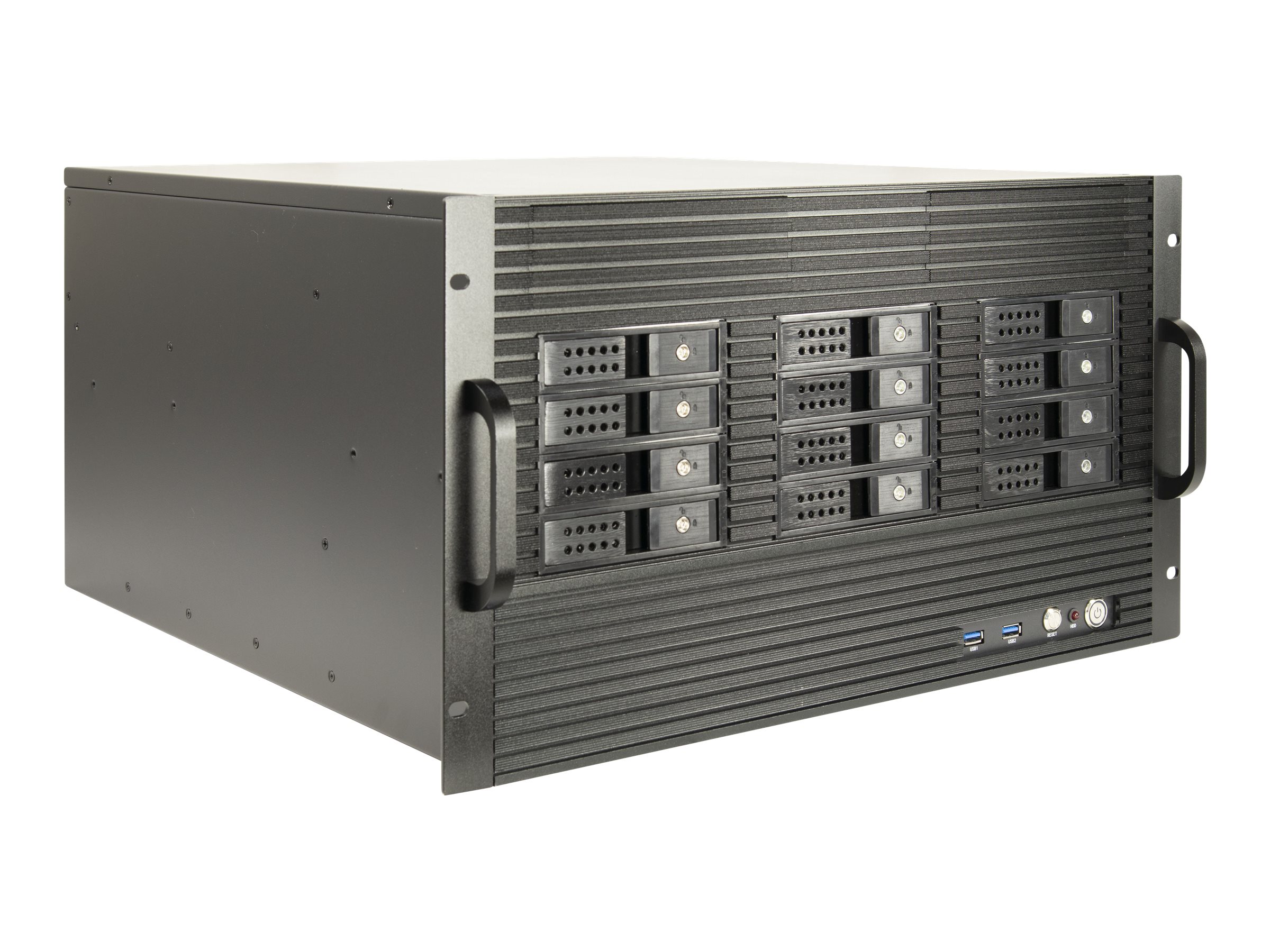 Inter-Tech IPC 6U-6520 Rackversion Forlænget ATX / SSI EEB Sort
