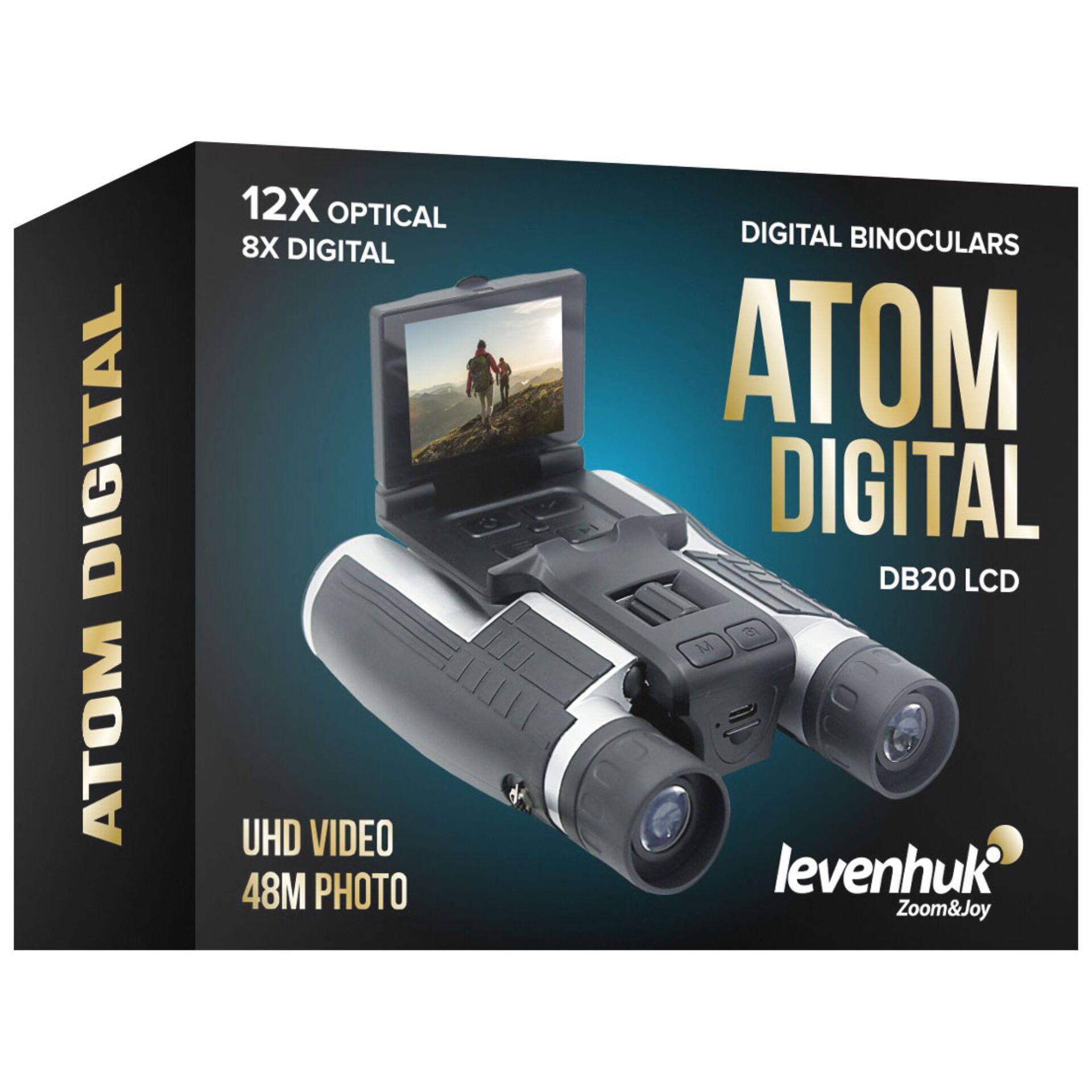 Levenhuk Atom Digital DB20 LCD Binoculars - Kikkert