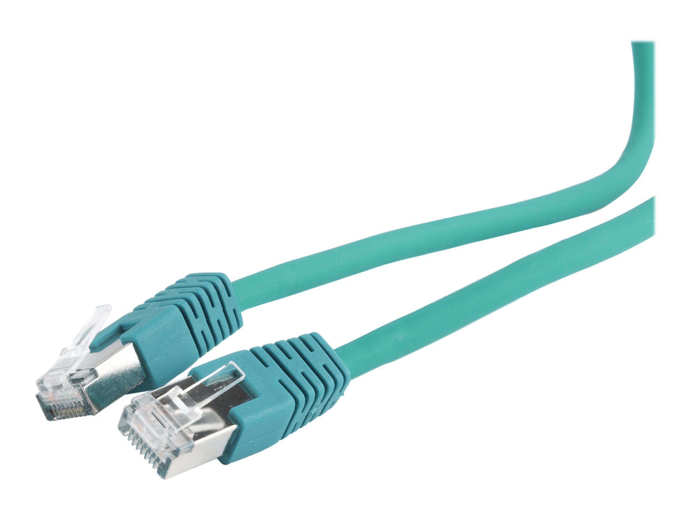 Gembird CAT 6a Kabel med afskærmning med folie og kobberfletning (SFTP 3m Patchkabel Grøn