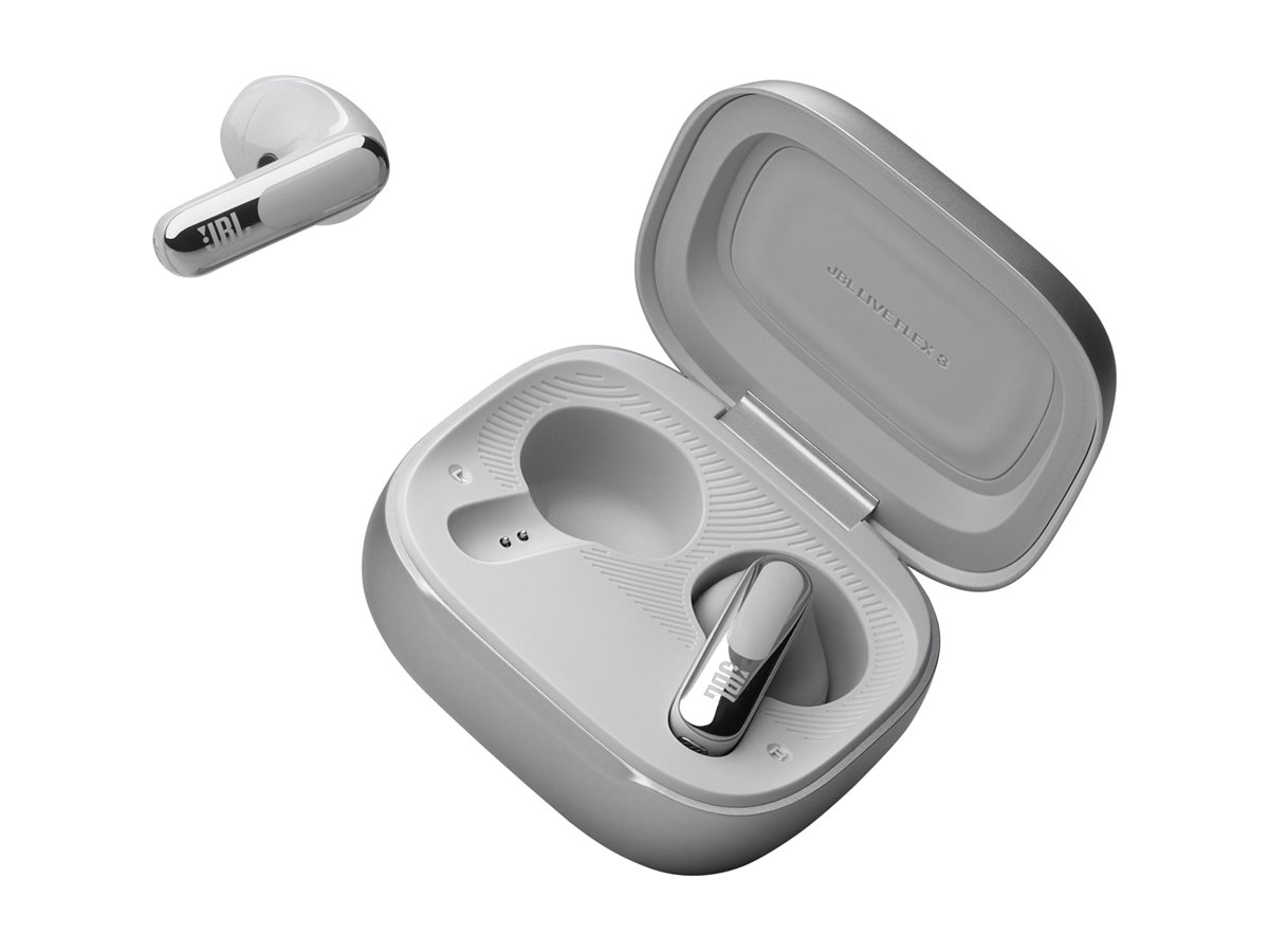 JBL Live Flex 3 Trådløs Hovedtelefoner Sølv