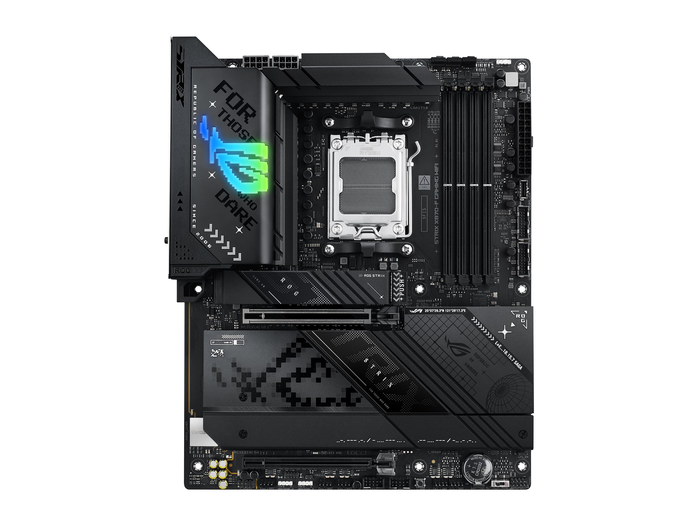 ASUS ROG STRIX X870-F GAMING WIFI ATX Socket AM5 AMD X870 billede