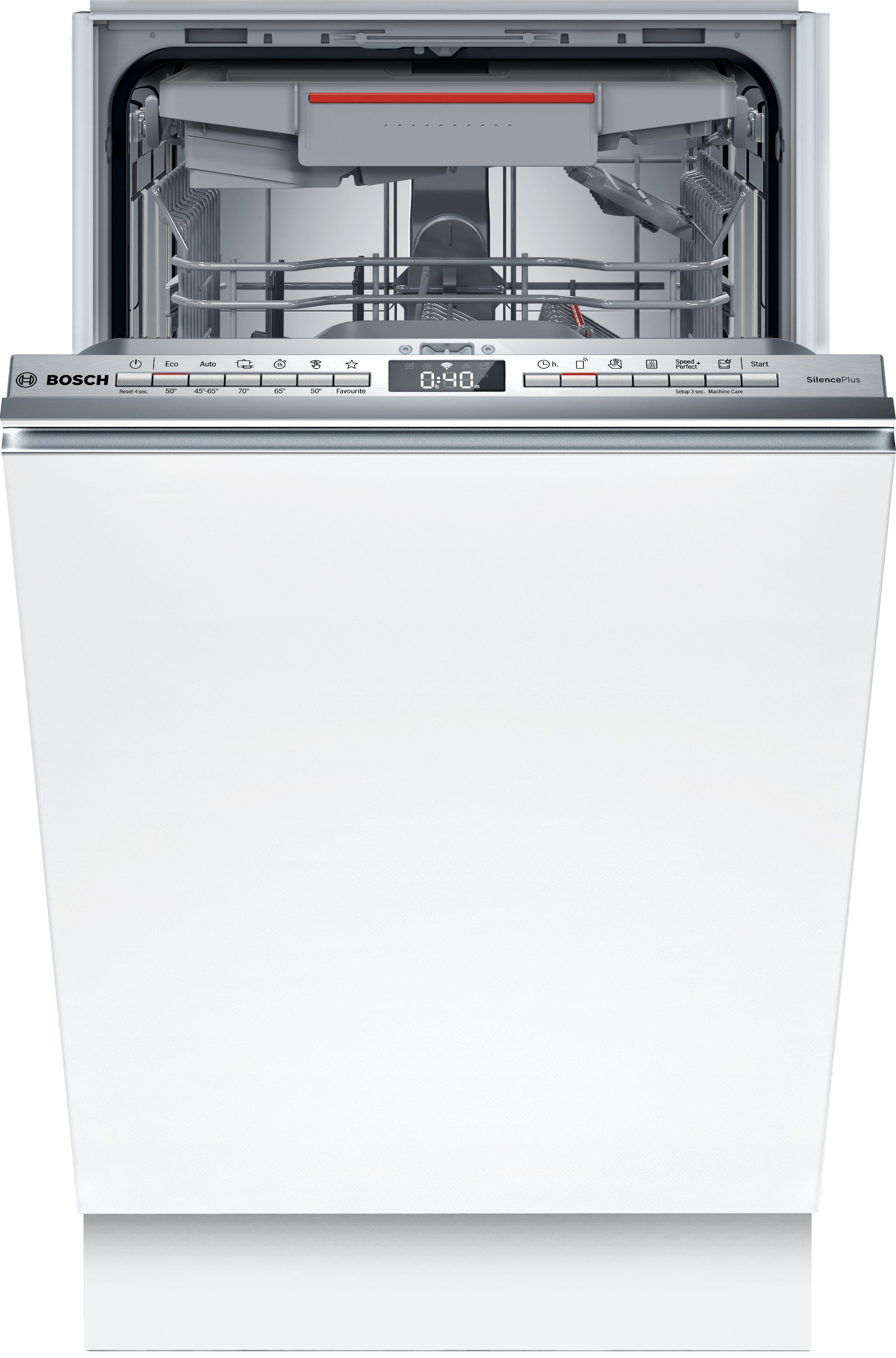 Bosch Serie 4 SPV4EMX25E Opvaskemaskine Klasse C Til indbygning 44dB