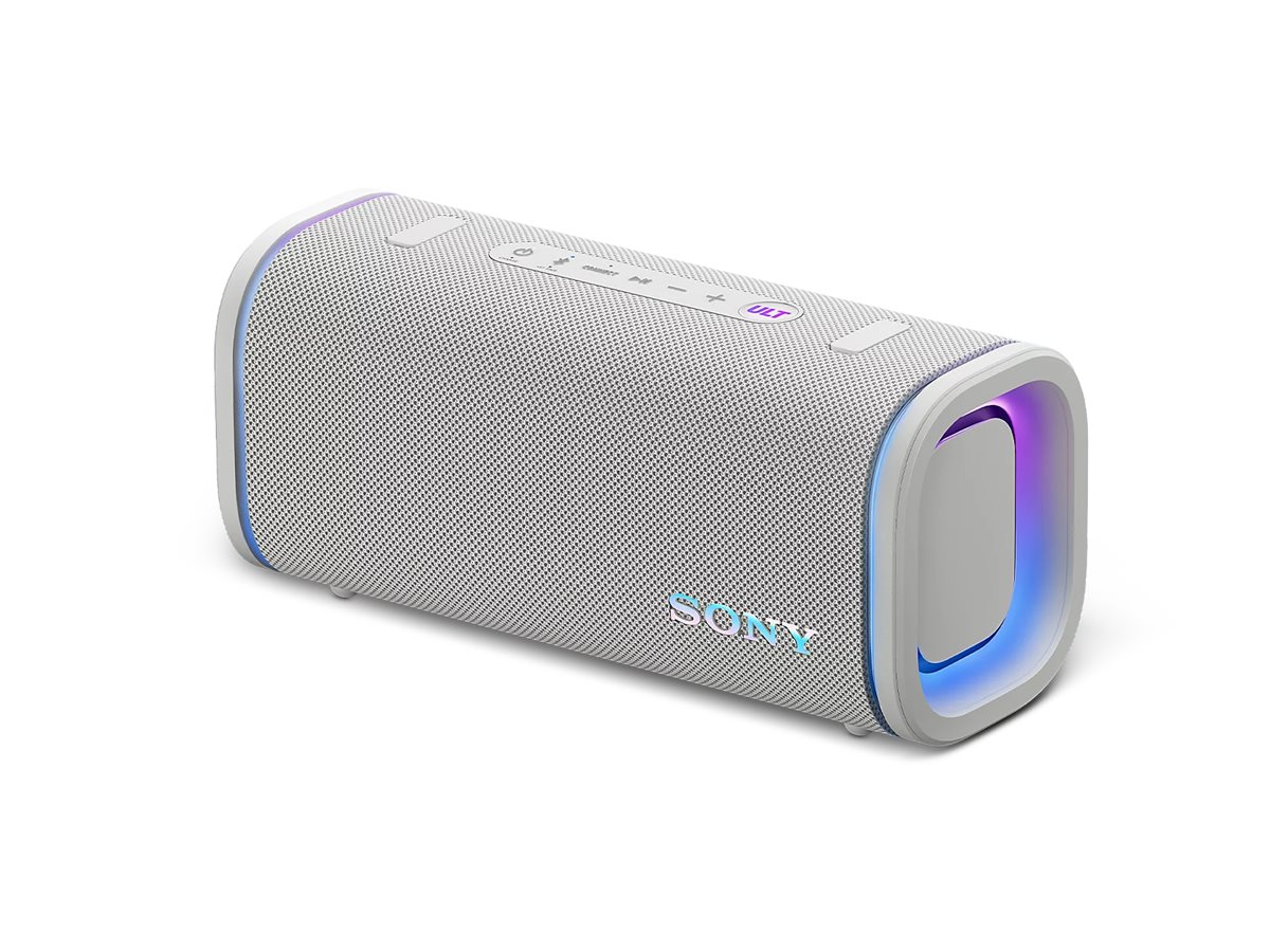 Sony ULT FIELD 5 - Ult Power Sound Series - højttaler - til transportabel brug - trådløs - Bluetooth - App-kontrolleret - 2-vejs - off white