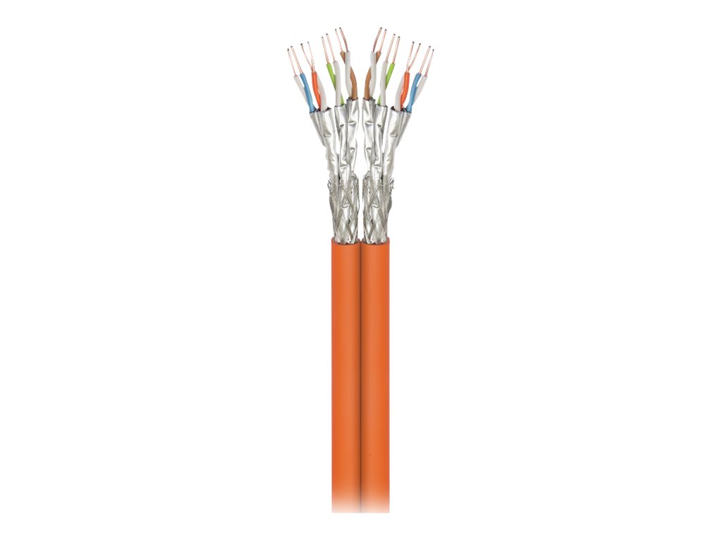goobay CAT 7a SFTP, PiMF 500m Bulkkabel Orange