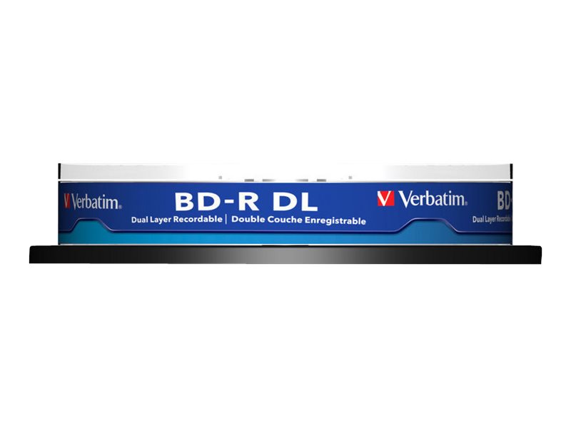 Verbatim - 10 x BD-R DL - 50 GB 6x - spindle