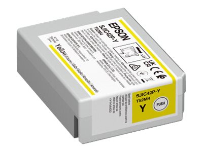 Epson SJIC42P-Y Gul Blæk C13T52M440
