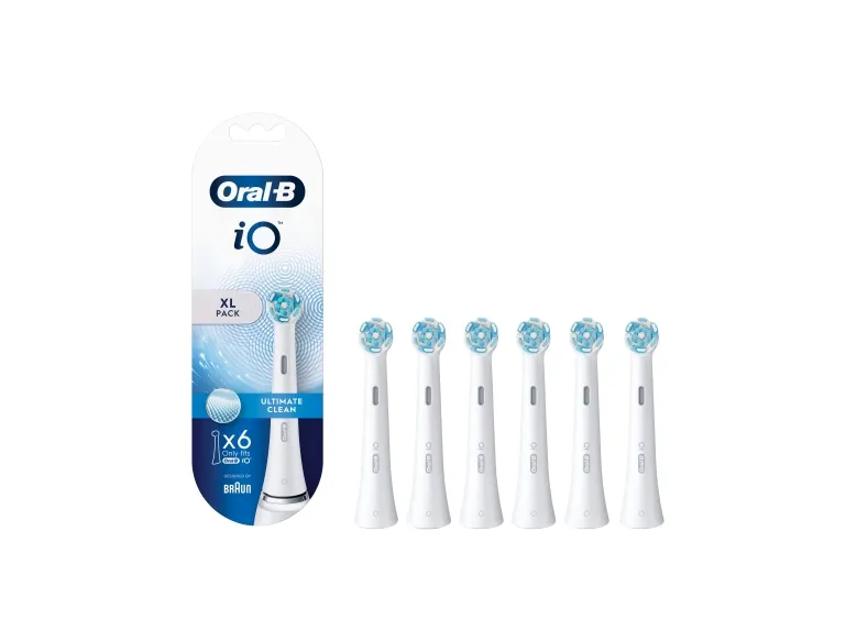 Koncówka Oral-B Braun Oral-B iO Ultimate Cleansing Set of 6, brush heads (white)