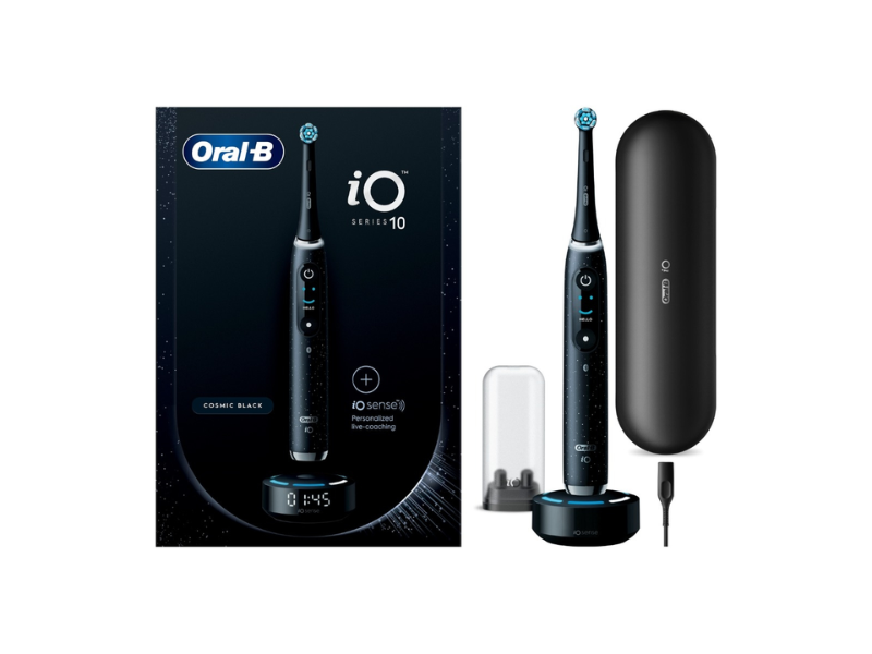 Oral-B Electric Toothbrush iO10 Series Rechargeable For adults Number of brush heads included 1 Number of teeth brushing modes 7 Cosmic Black