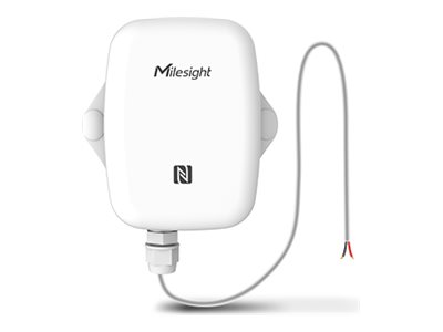 Milesight EM300-DI - Pulstællersensor - trådløs - NFC, LoRaWAN - 868 MHz - hvid