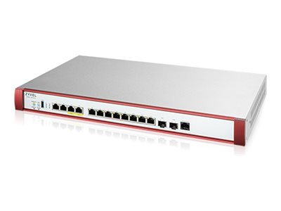 Zyxel ZyWALL USG FLEX 700H - Firewall - 14 porte - 1GbE, 2.5GbE - cloud-administreret - rackmonterbar