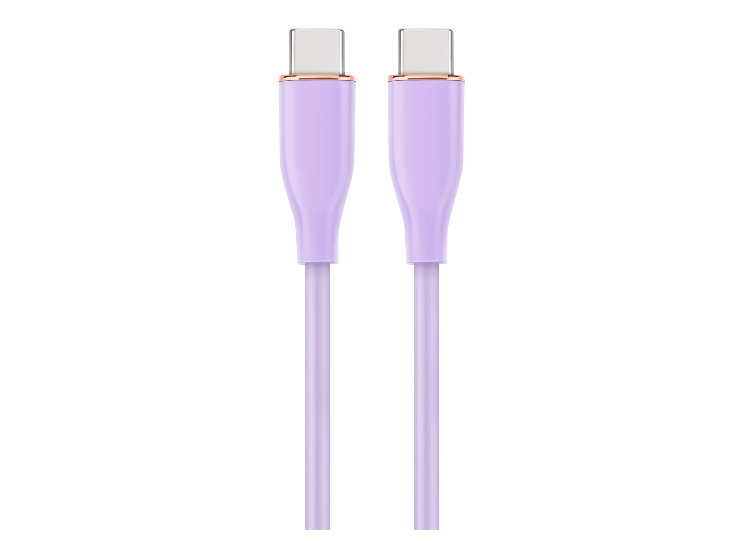 GEMBIRD USB‑C til USB‑C opladerkabel 1,5 m - Lilla