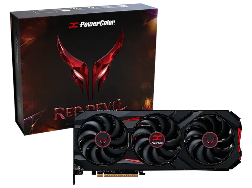 PowerColor Radeon RX 9070 XT Red Devil - 16GB GDDR6 RAM - Grafikkort