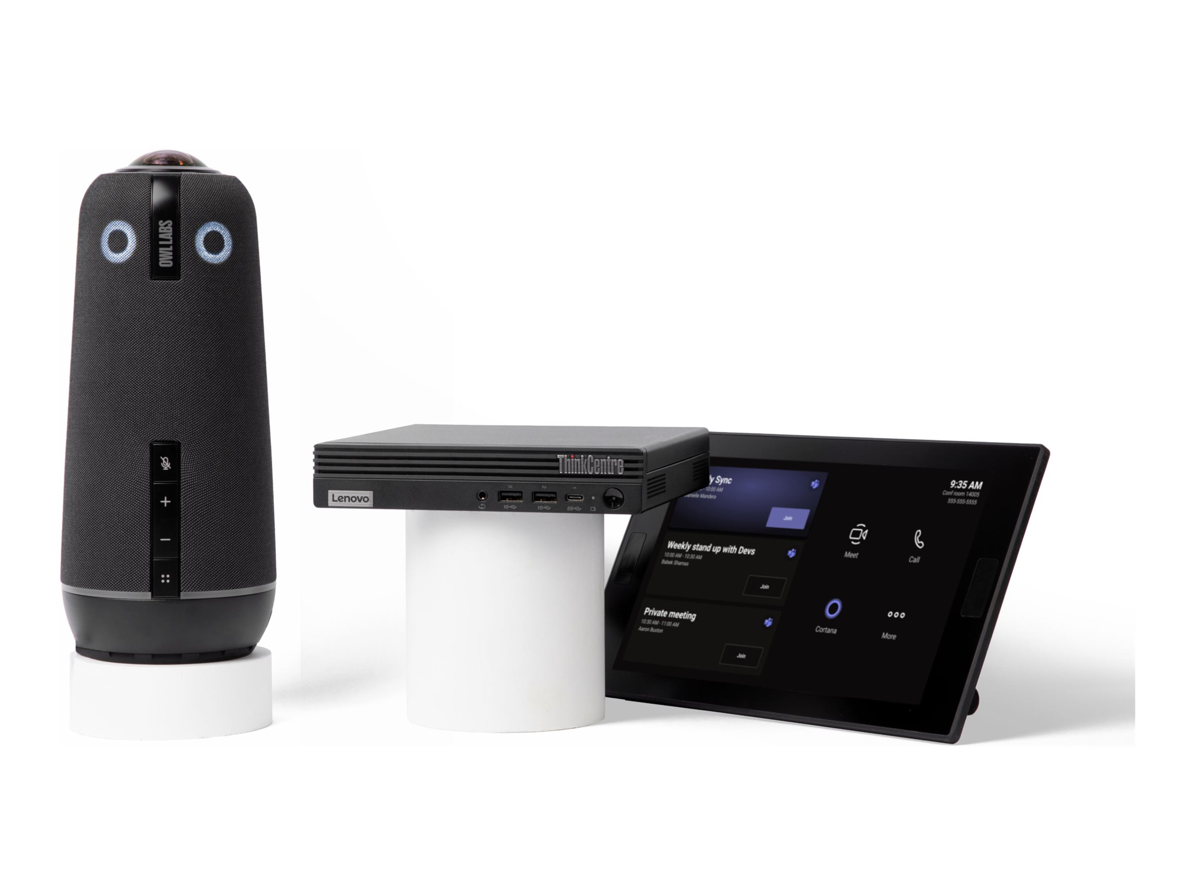 Owl Labs Meeting Owl 4+ Videoconference-enhed 8 mikrofoner