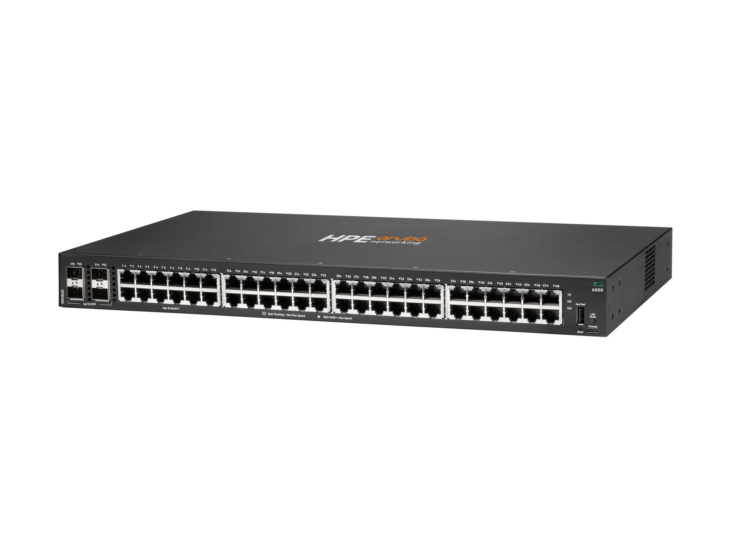 HPE Aruba Networking CX 6000 48p 10M/100M/1G 4p SFP 1G Switch Switch 48-porte Gigabit Ethernet billede