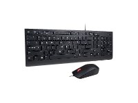 Lenovo Essential Wired Combo Sæt med mus og tastatur Kablet Tysk