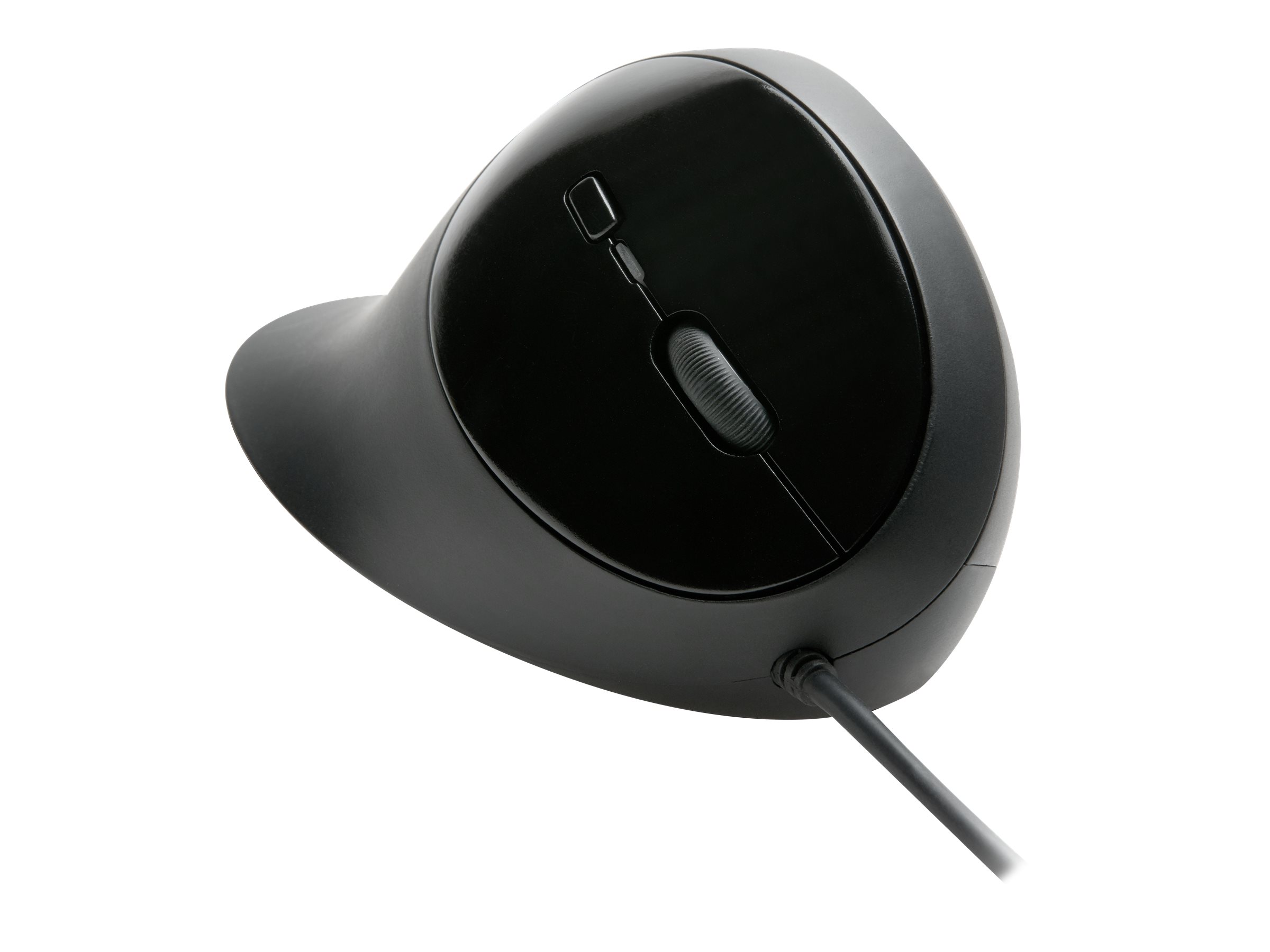 Kensington Pro Fit® Ergo kabelført mus - Mus - 5 knapper - Sort