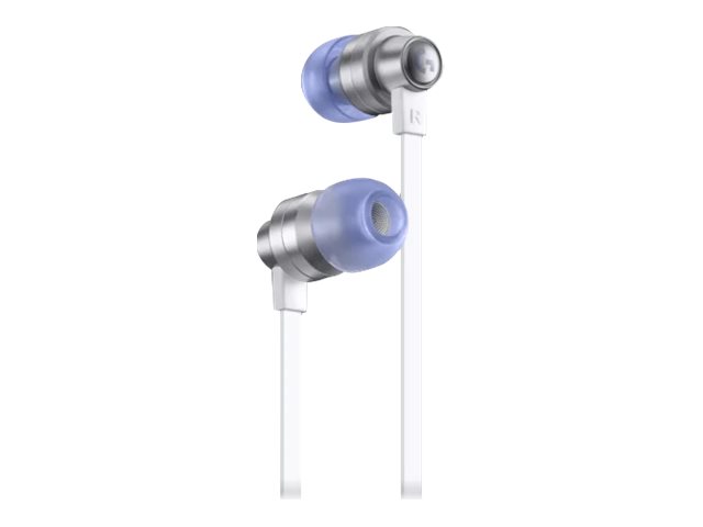 Logitech - G333 In-ear Gaming Headphones White Headset - GEEKD.dk