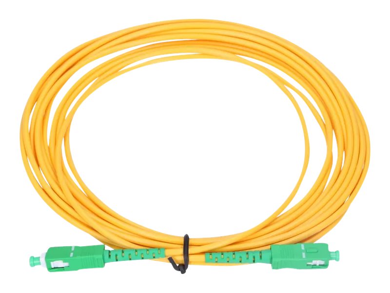 Extralink - Patchkabel - SC/APC enkelttilstand (han) til SC/APC enkelttilstand (han) - 3 m - 3 m. - 3 mm - fiberoptik - simplex - G.652D