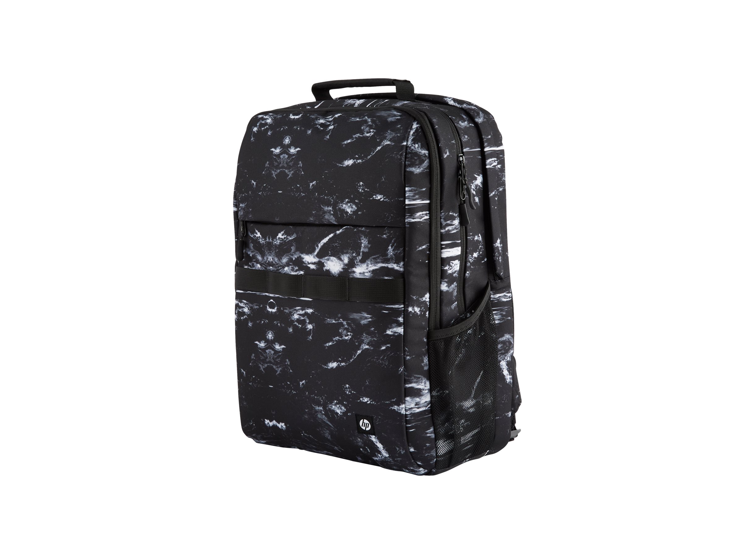Hp Campus Xl Marble Stone Backpack 16.1 tommer 16.1 tommer Polyester, Polyskum Grå, Sort Grå, Sort