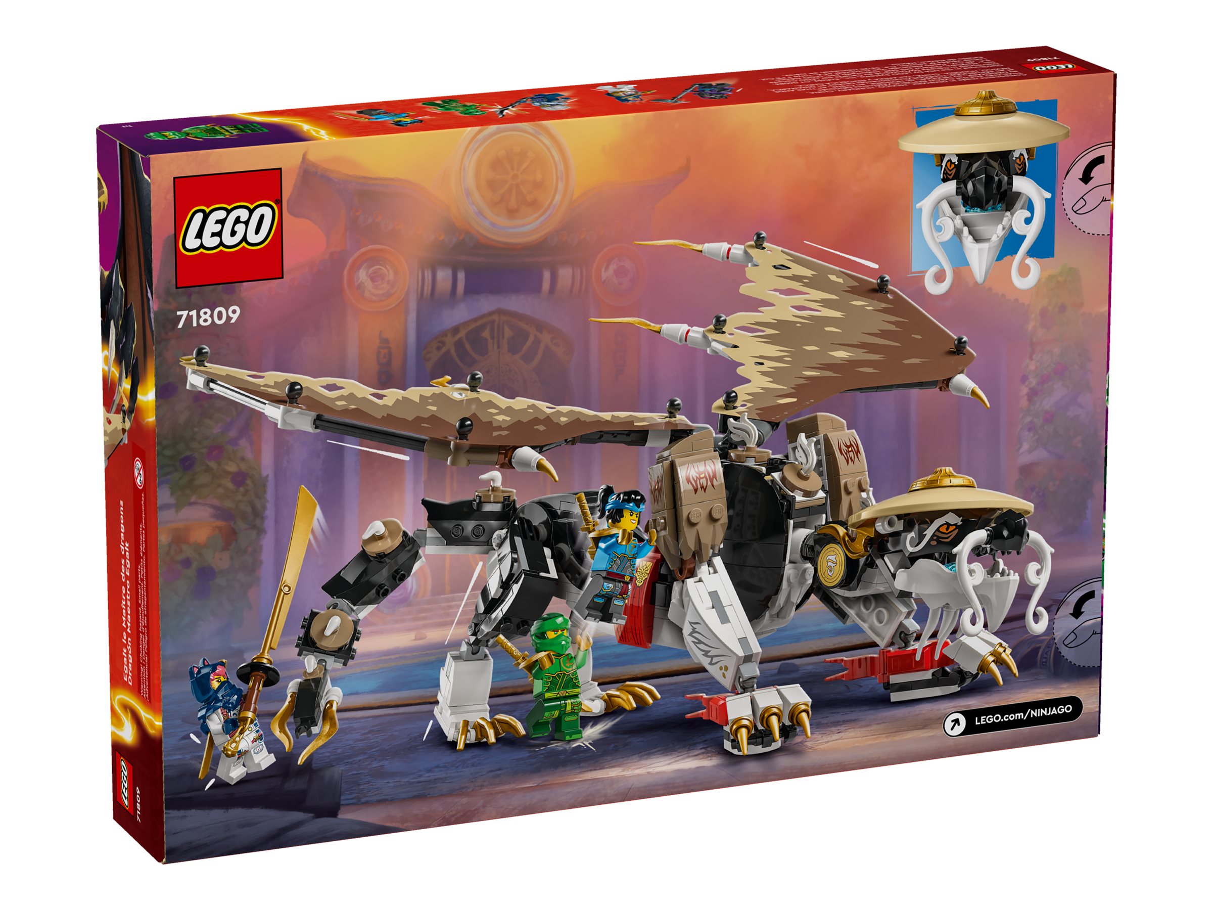 LEGO 71809 Ninjago Gleicht Mesterdragen - GEEKD.dk