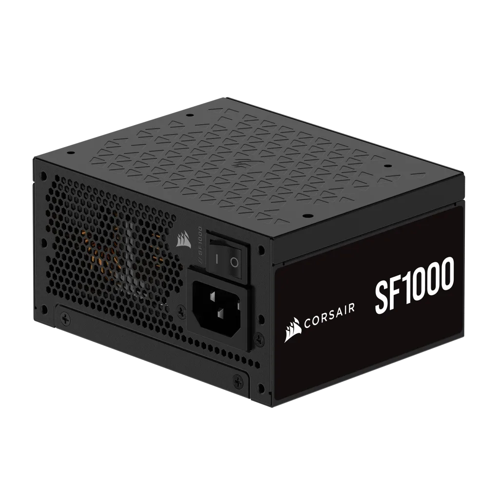 CORSAIR SF Series SF1000 - Strømforsyning (intern) - ATX12V 3.1/ EPS12V - 80 PLUS Platinum - AC 100-240 V - 1000 Watt - Europa