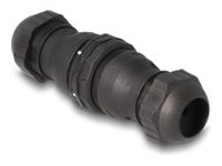 DeLOCK CAT 6a Afskærmet parsnoet (STP) Netværkskobling Sort