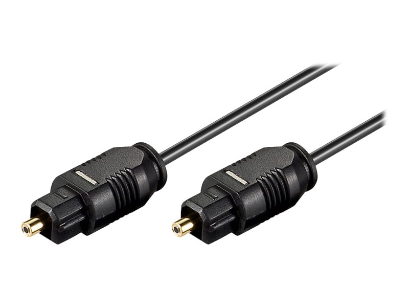 Goobay Toslink-kabel 2,2 mm Toslink-hanstik > Toslink-hanstik, ø 2,2 mm, 0.5 m