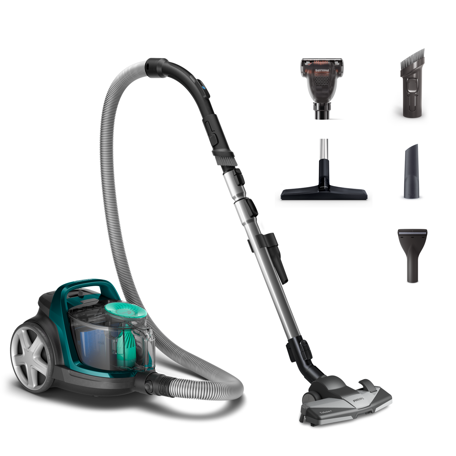 Philips PowerPro Active FC9556 Støvsuger 1.5liter Louros-blå