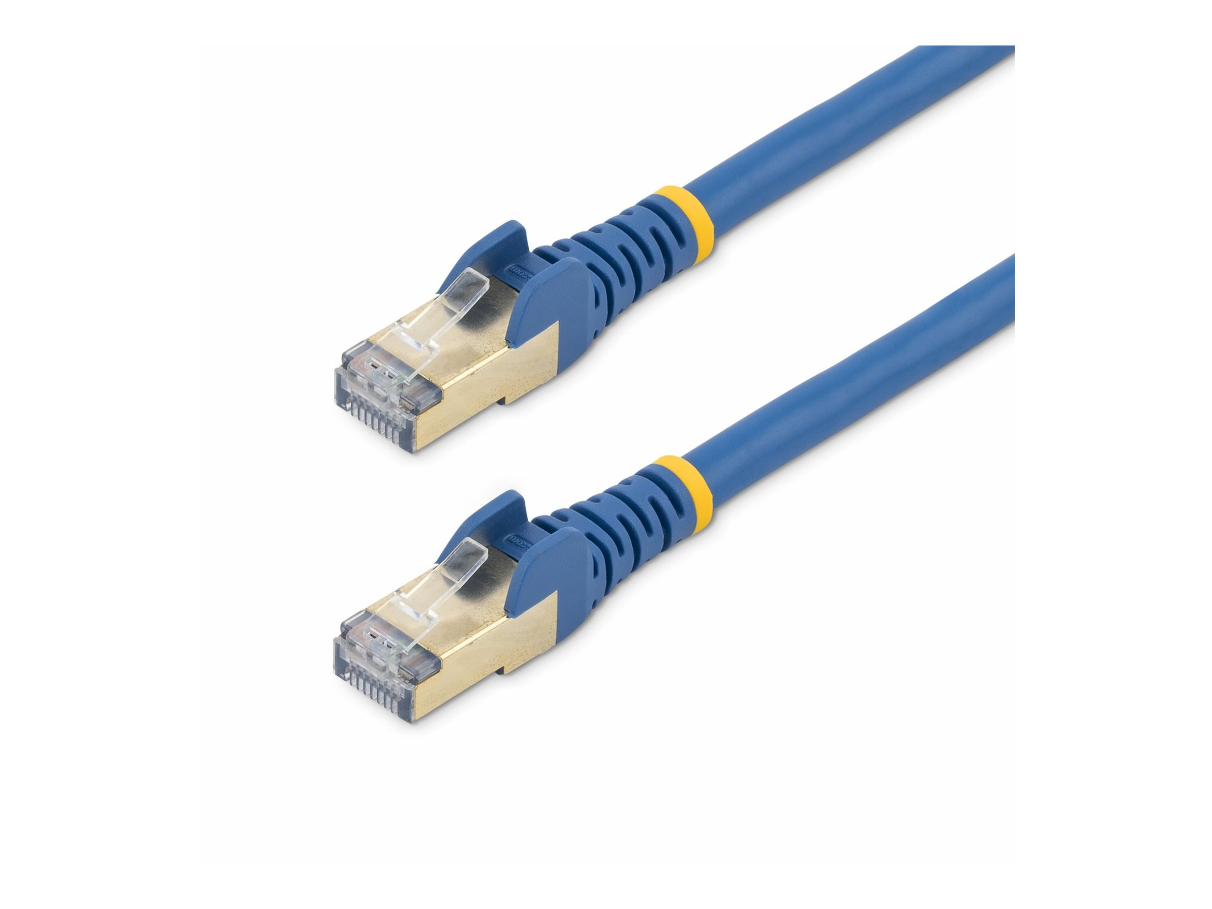 StarTech.com 1.5 m CAT6a Cable - Blue - RJ45 Cable - Snagless - CAT6a STP Cord - Copper Wire - 10Gb CAT 6a Afskærmet parsnoet (STP) 1.5m Patchkabel