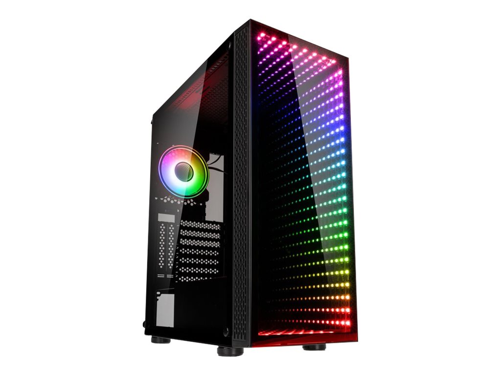 Kolink Void Rift ARGB Midi Tower Case - Black Kabinet - GEEKD.dk
