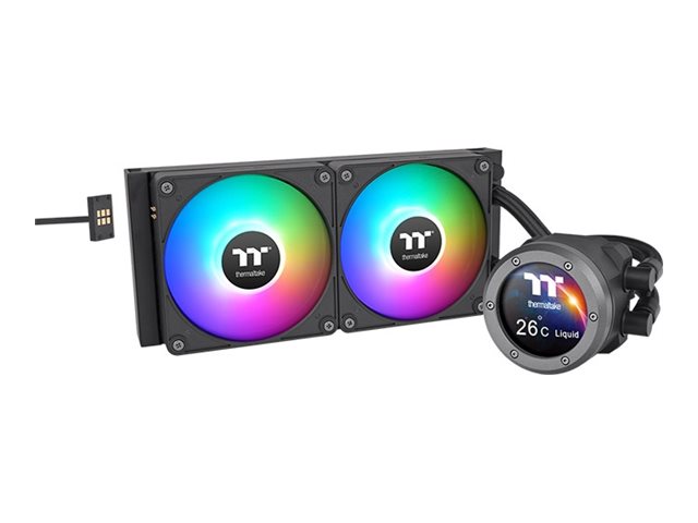 Thermaltake TH240 V2 Ultra EX ARGB Sync kølesystem 1-pack Sort 120 mm