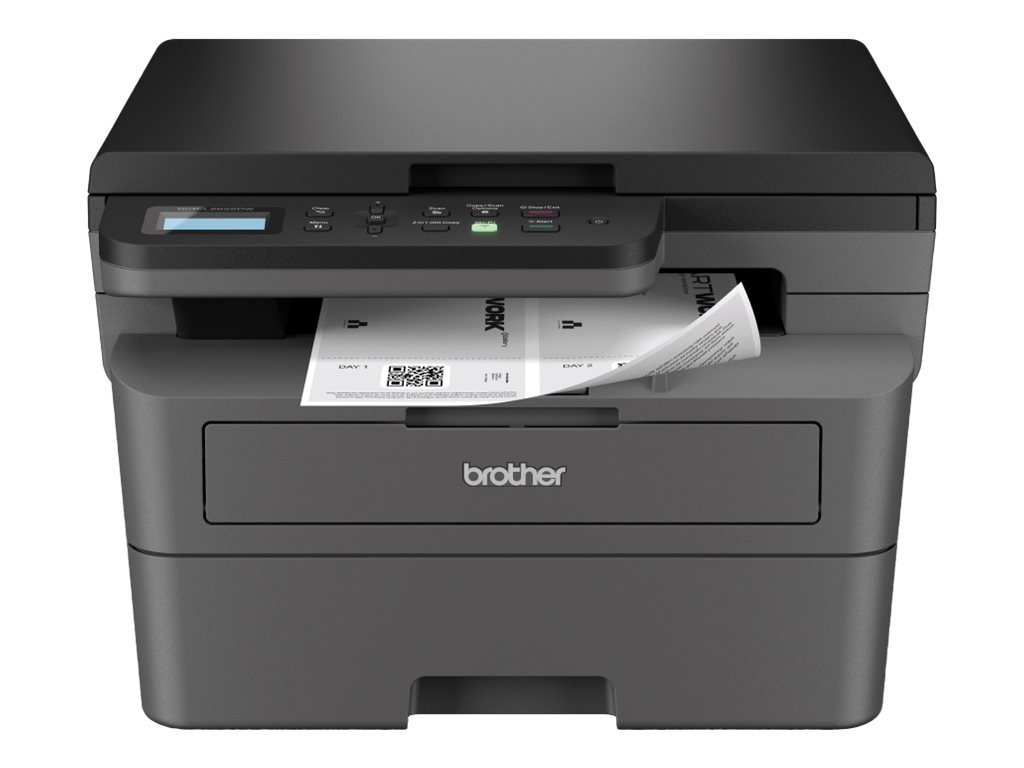 Laserprinter Brother DCP-L2622DW A4 mono med Wi‑Fi (34 s/min)