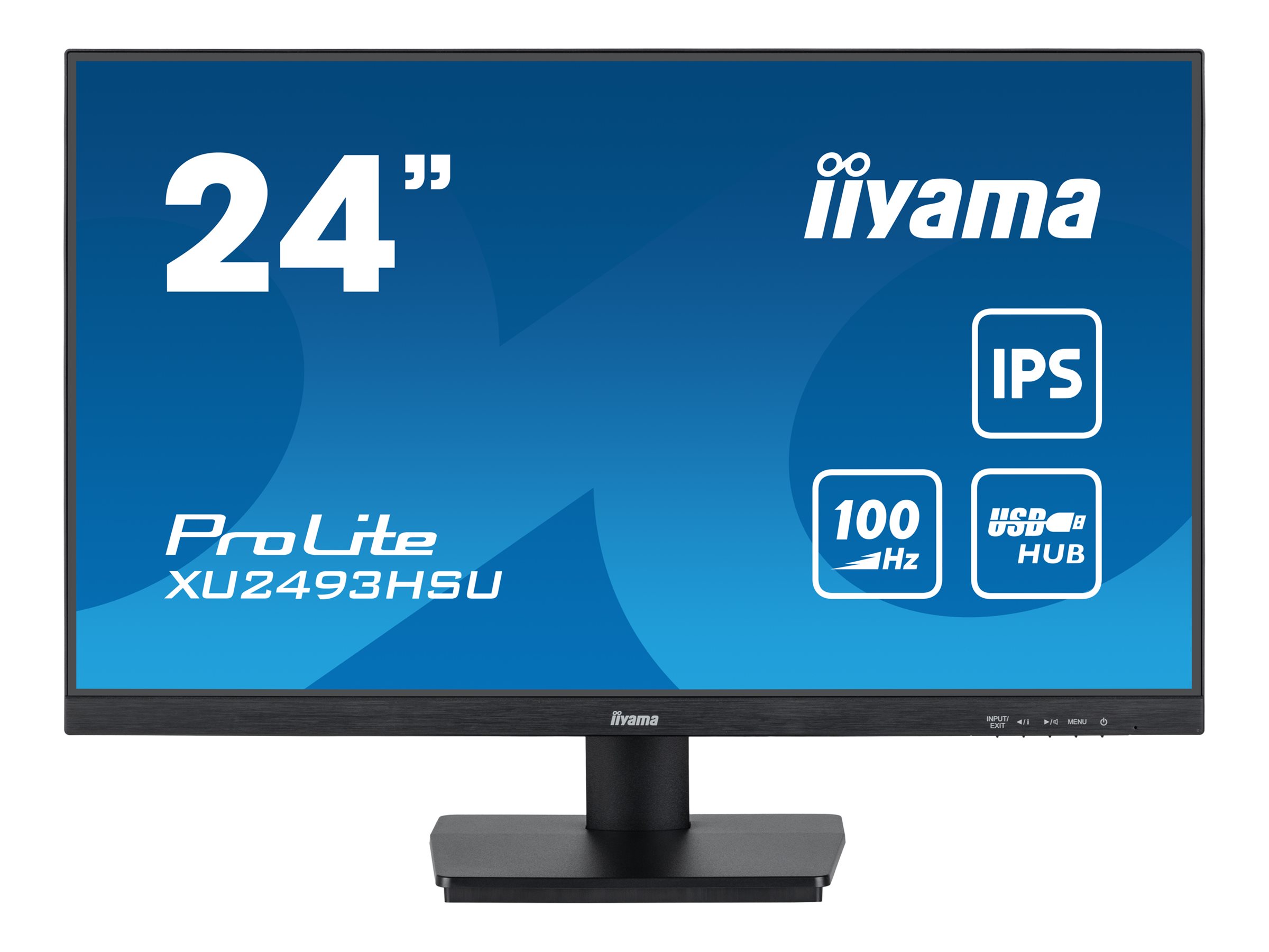 iiyama ProLite XU2493HSU-B7 24" IPS 1920 x 1080 (Full HD) HDMI DisplayPort 100Hz