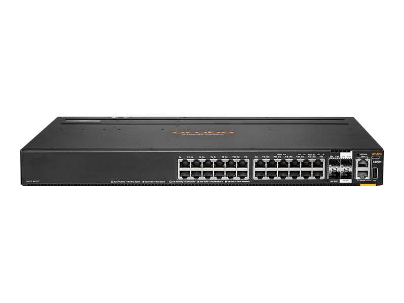 HPE Aruba 6200M 24G 4SFP+ TAA Switch Switch 24-porte Gigabit Ethernet