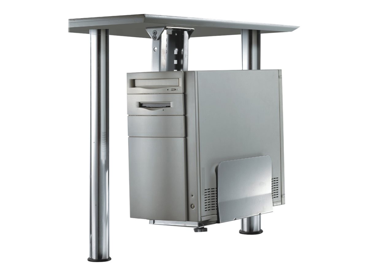 Neomounts CPU-D200 - Monteringssæt (CPU-montering) - fikseret - sølv - under skrivebordet