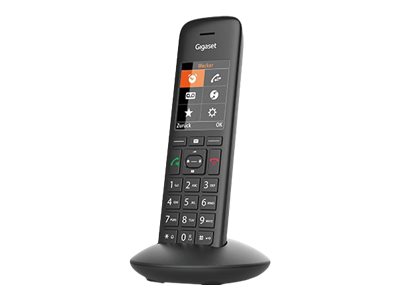 Gigaset C570HX - Ekstra trådløst håndsæt med opkalds-ID - DECT\GAP - sort