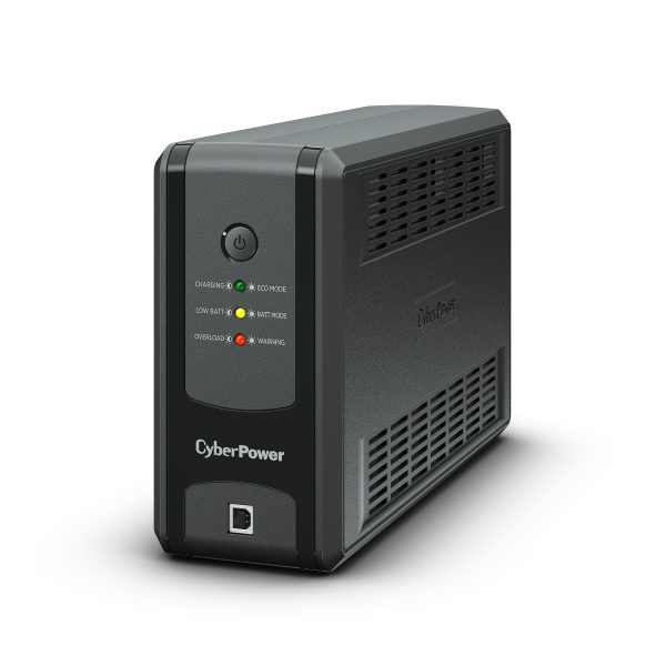 UPS strømforsyning - CyberPower UT850EG-FR, Line-Interactive, 0,85 kVA / 425 W, 3 stik (Type E)