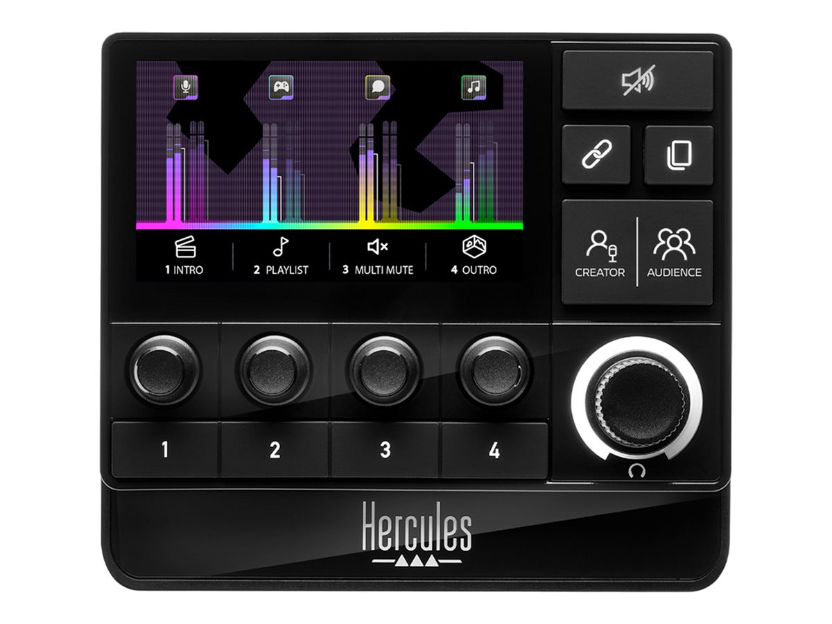 HERCULES STREAM 200 XLR DJ Mixer - GEEKD.dk