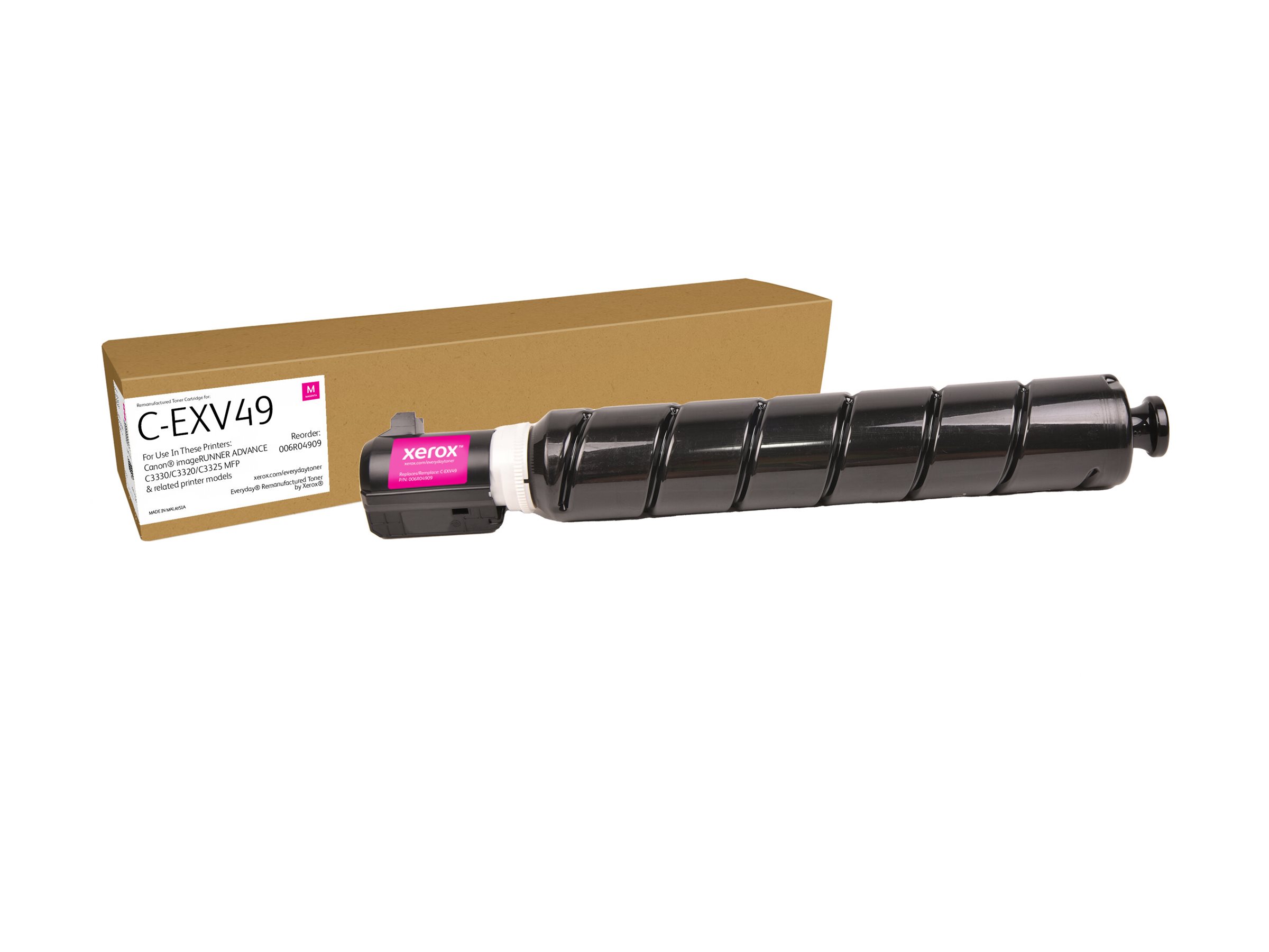 Xerox Everyday - magenta - compatible - remanufactured - toner cartridge (alternative for: Canon C-EXV49M Canon 8526B002) - Green World Alliance return programme