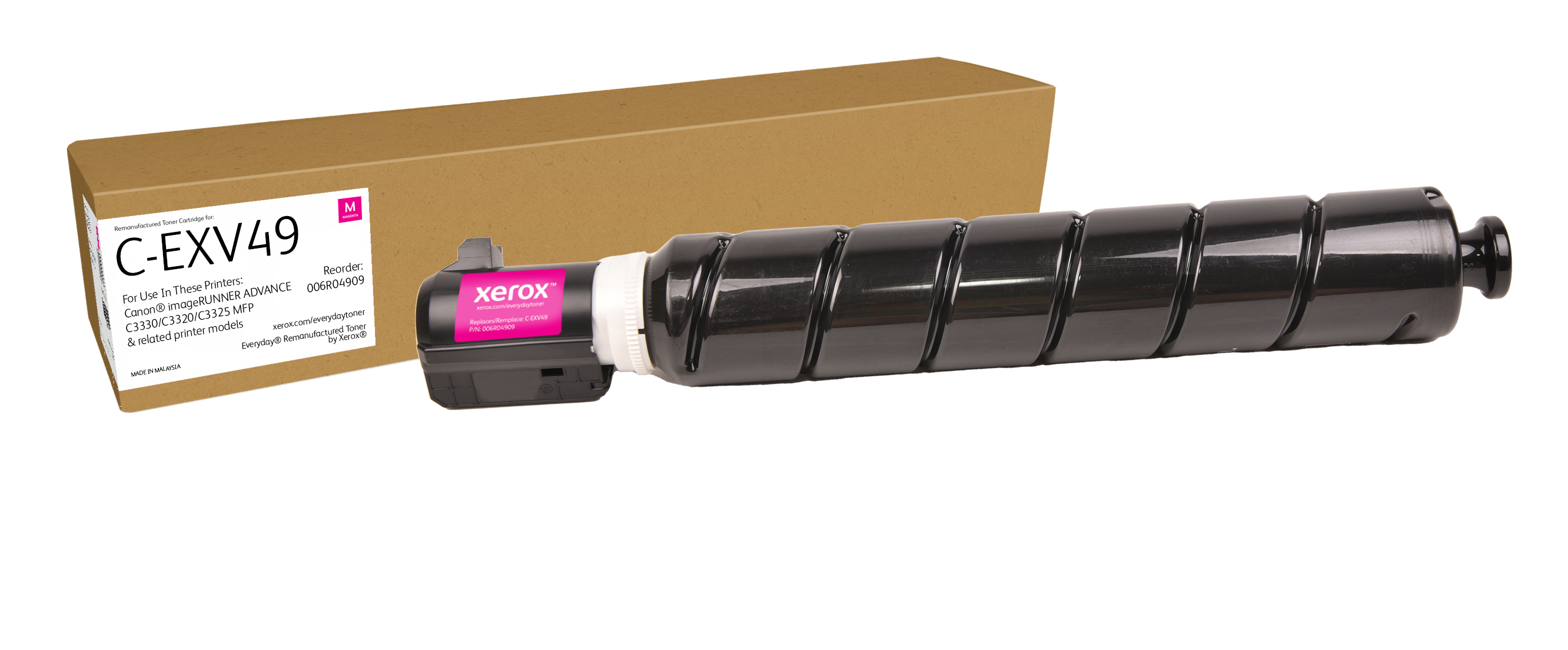 Xerox Everyday - magenta - compatible - remanufactured - toner cartridge (alternative for: Canon C-EXV49M Canon 8526B002) - Green World Alliance return programme