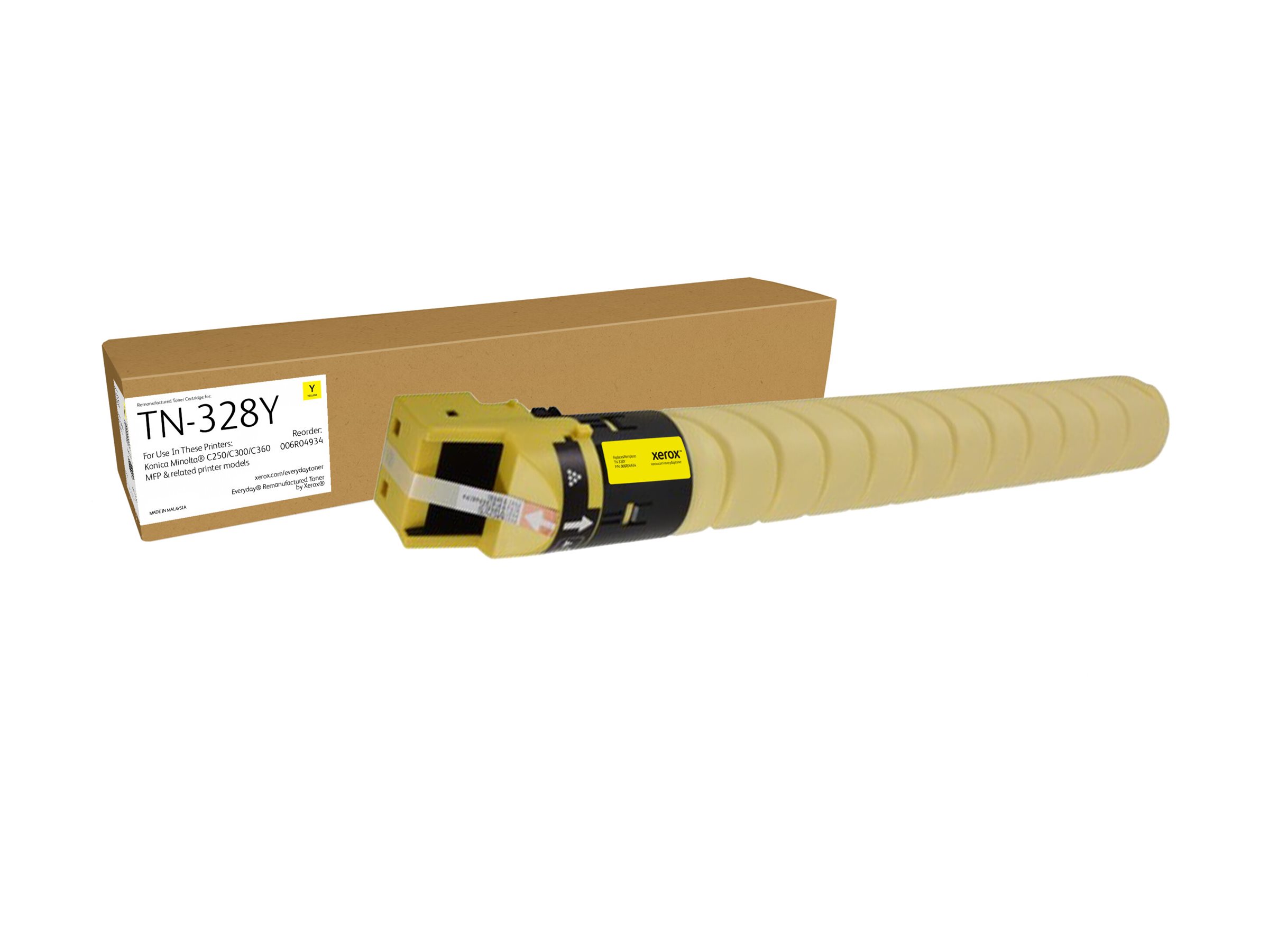 Xerox Everyday - yellow - compatible - remanufactured - toner cartridge (alternative for: Konica Minolta AAV8250) - Green World Alliance return programme